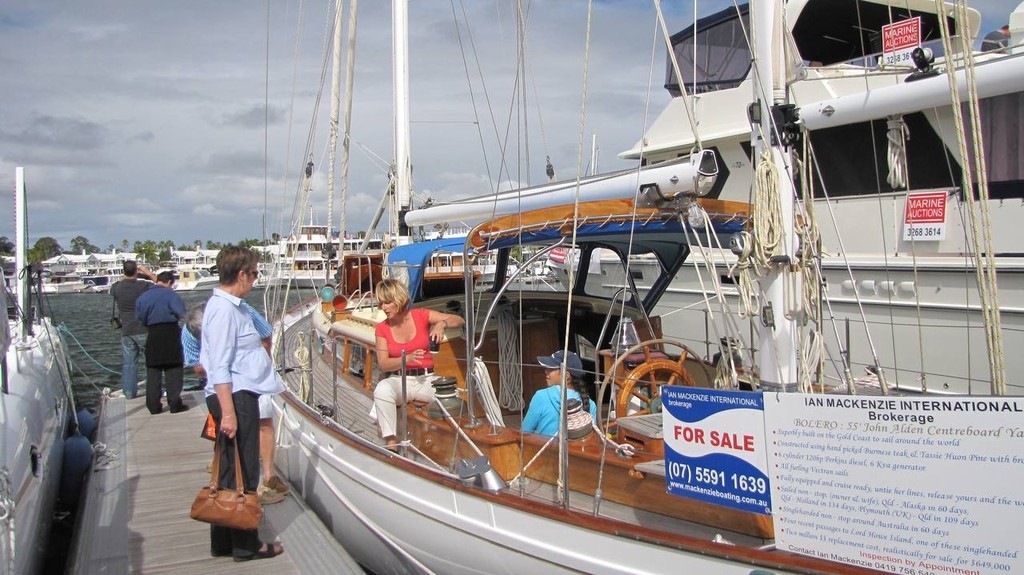 Superb wooden boats too! - Sanctuary Cove International Boat show 2010 © Steve Hall